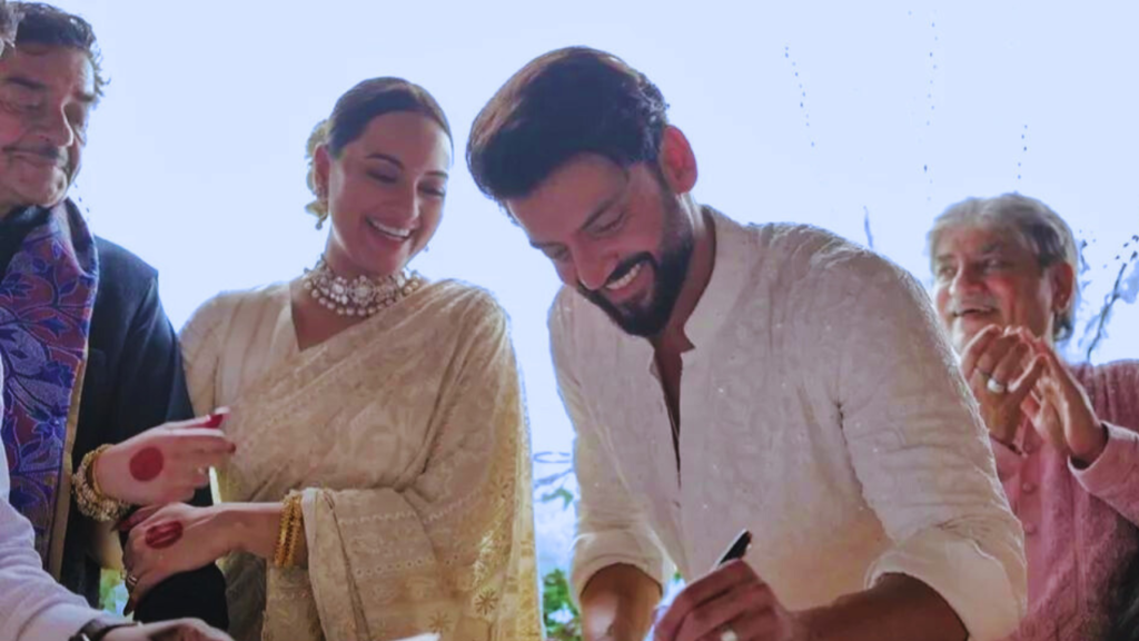 Sonakshi Sinha and Zaheer Iqbal Wedding: See What the Stars Wore