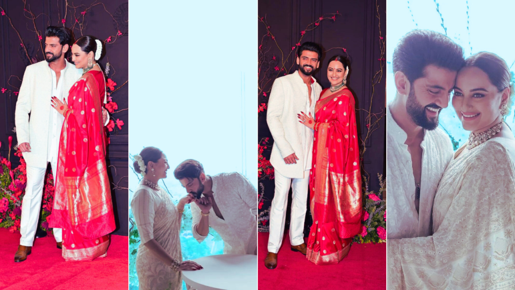 Sonakshi Sinha and Zaheer Iqbal Wedding: See What the Stars Wore