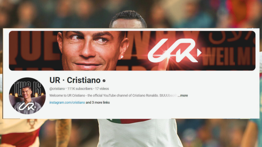 Cristiano Ronaldo launches YouTube Channel: Breaks World Record!