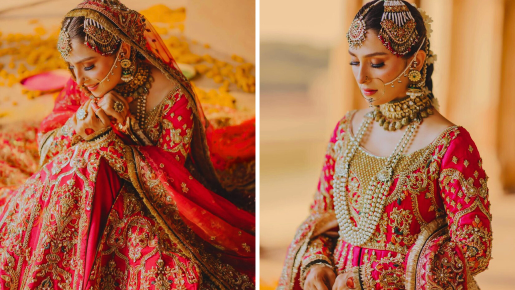 Ayeza Khan Stuns Fans in Latest Bridal Shoot