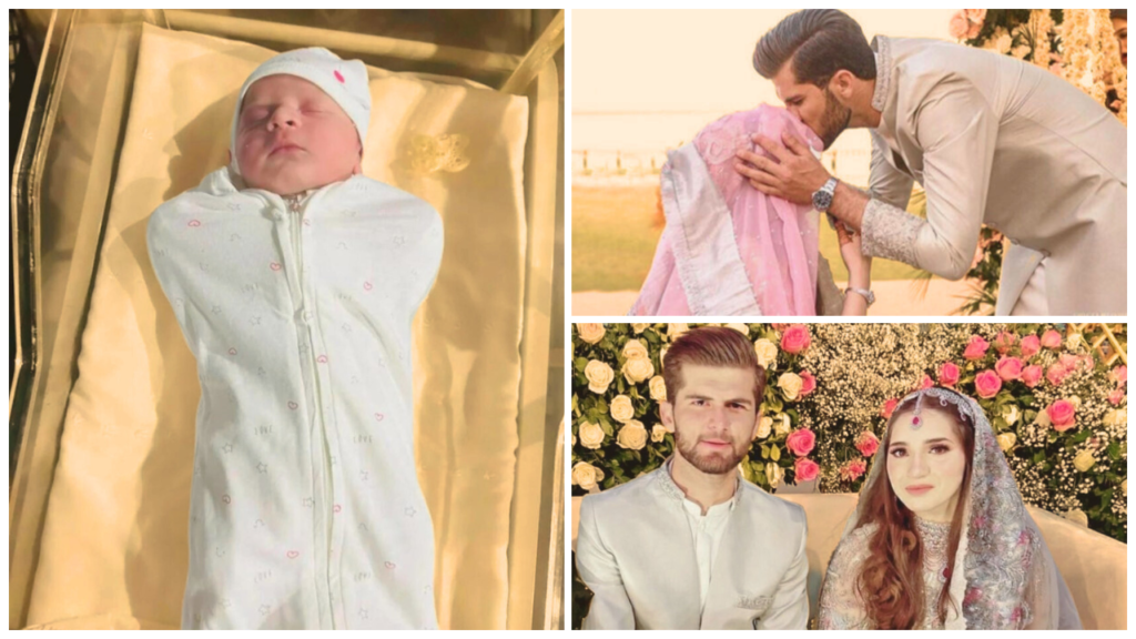 Shaheen Afridi and his Wife Ansha Afridi Welcome their First Child. 