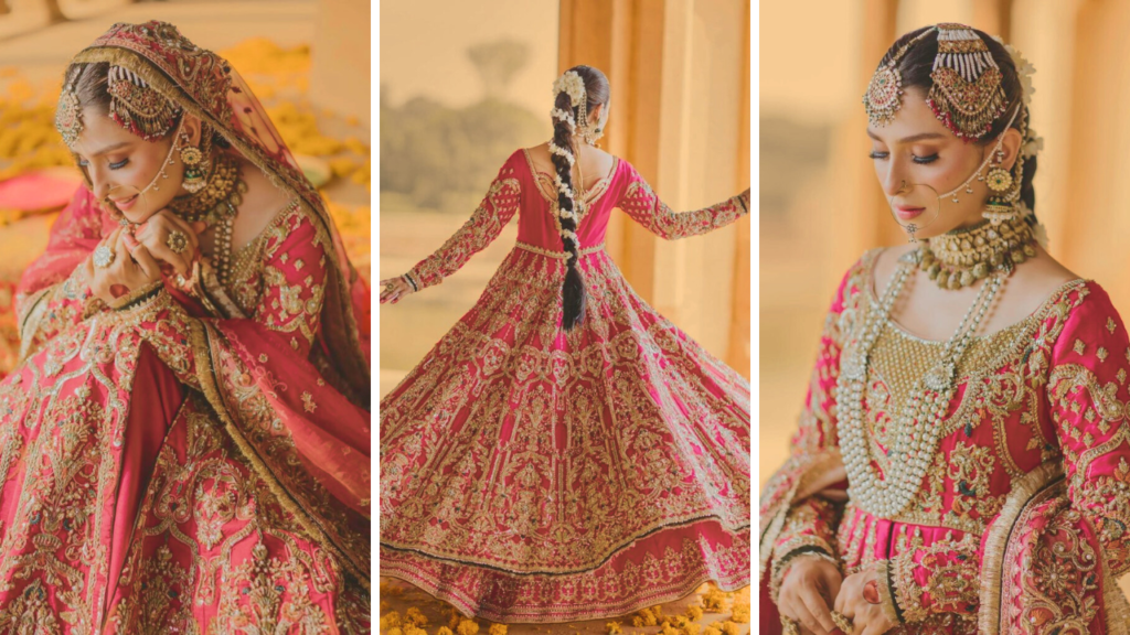 Ayeza Khan Stuns Fans in Latest Bridal Shoot